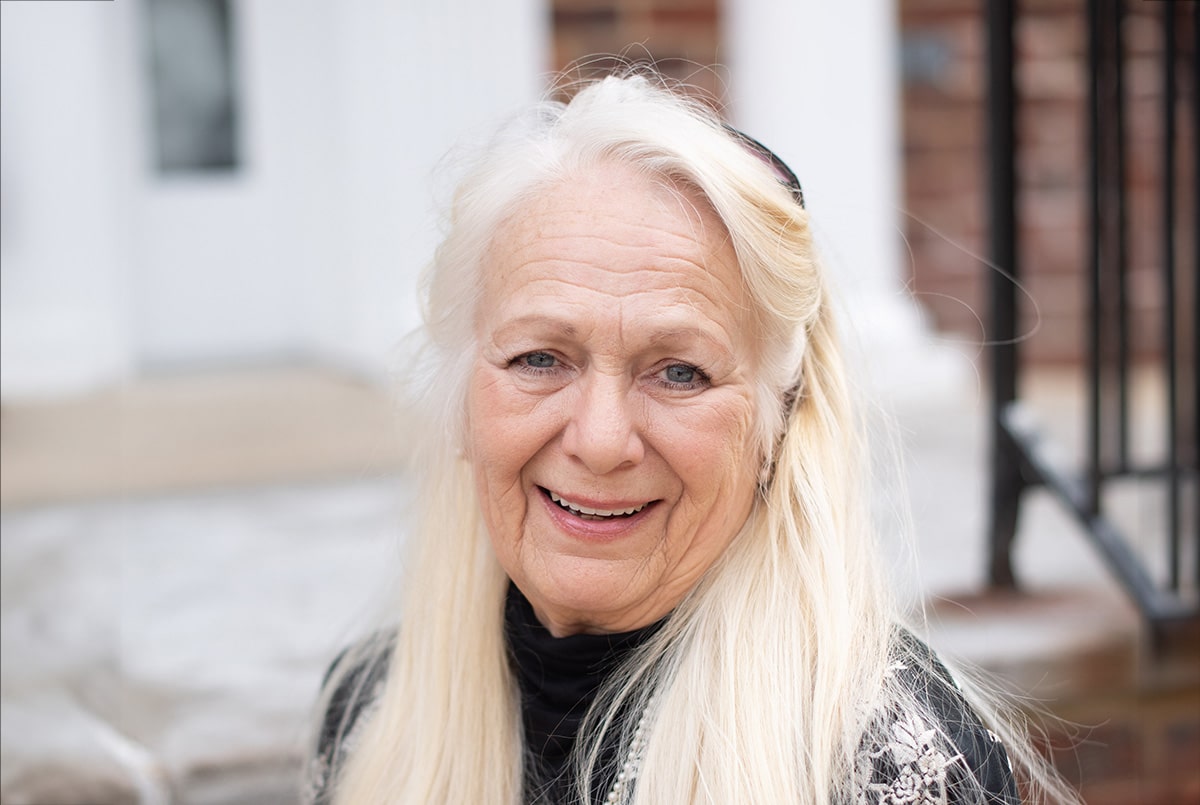 Real patient smiling with perfect teeth